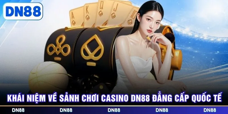 Khái niệm về sảnh chơi Casino DN88 đẳng cấp quốc tế