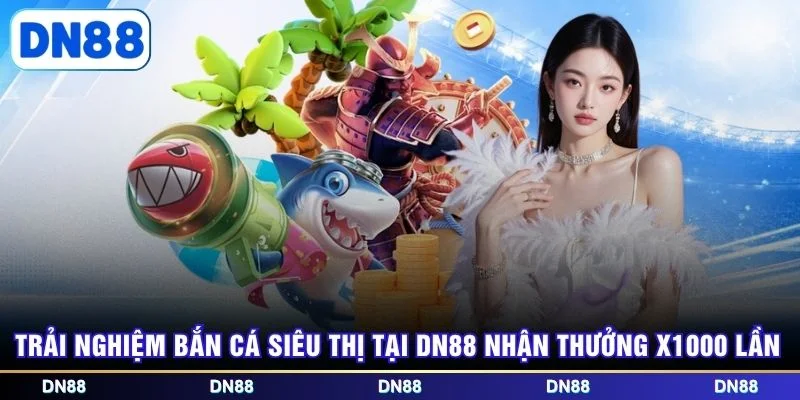 Trải nghiệm bắn cá Siêu Thị tại DN88 nhận thưởng x1000 lần